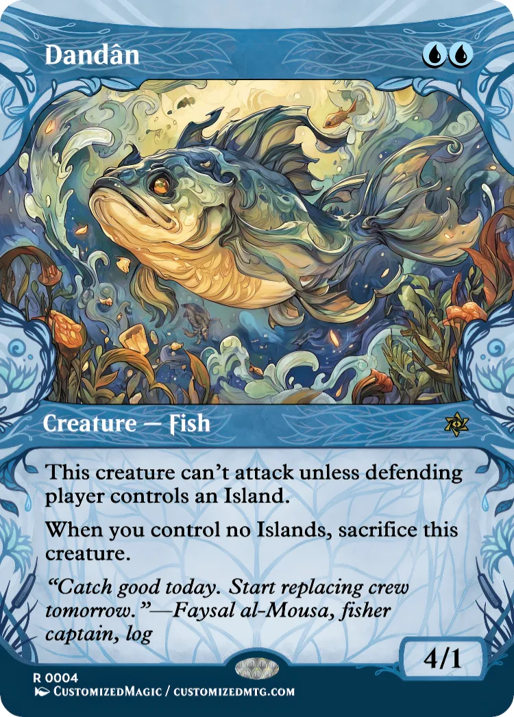 Dandân | Dandan.3 | Magic the Gathering / MTG Proxy Cards | Magic the Gathering Proxy Cards
