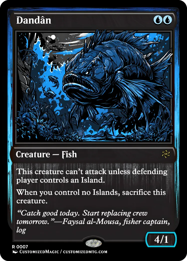Dandân | Dandan.6 | Magic the Gathering / MTG Proxy Cards | Magic the Gathering Proxy Cards