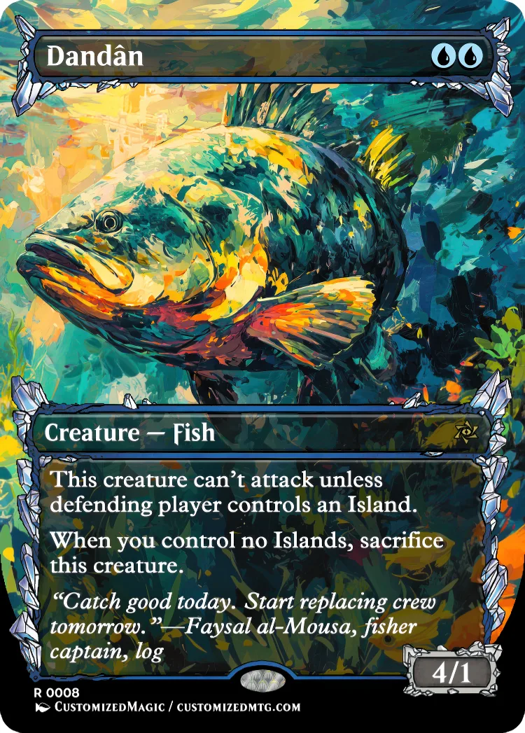 Dandân | Dandan.7 | Magic the Gathering / MTG Proxy Cards | Magic the Gathering Proxy Cards