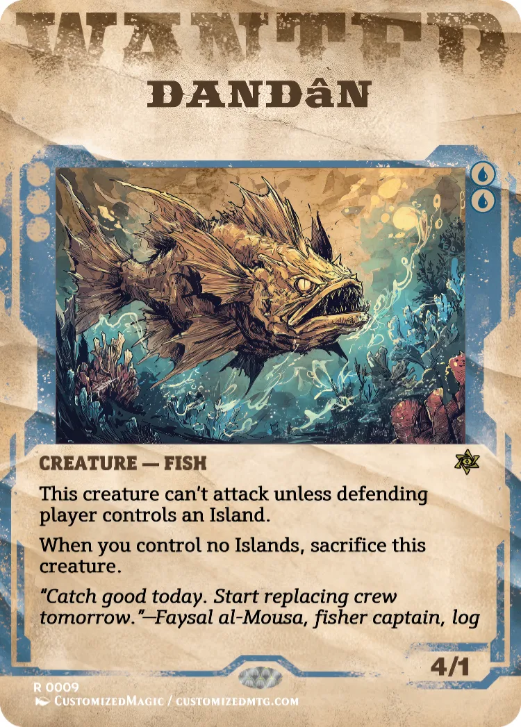 Dandân | Dandan.8 | Magic the Gathering / MTG Proxy Cards | Magic the Gathering Proxy Cards