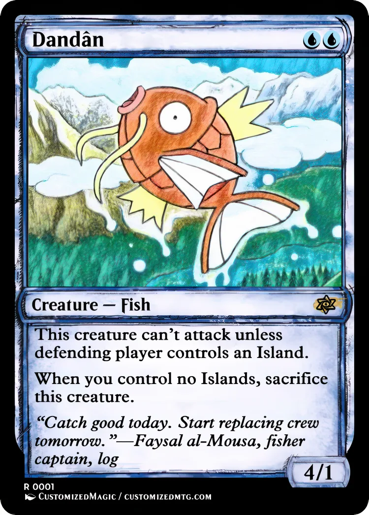 Dandân | Dandan.9 | Magic the Gathering / MTG Proxy Cards | Magic the Gathering Proxy Cards