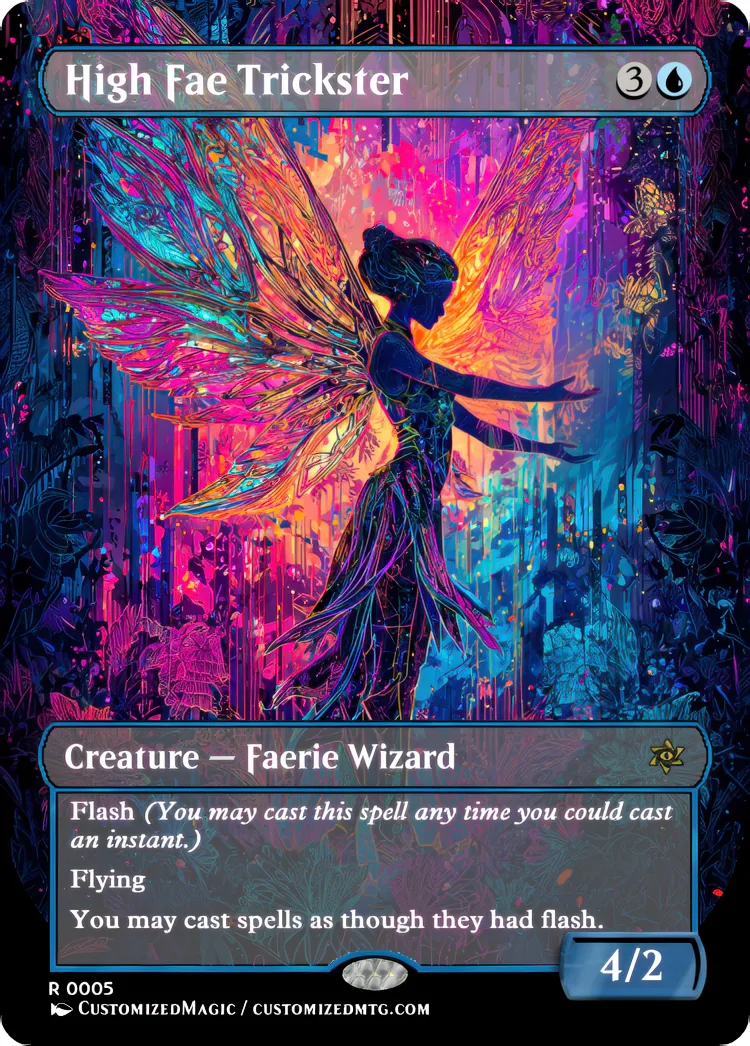High Fae Trickster | High Fae Trickster.4 | Magic the Gathering / MTG Proxy Cards | Magic the Gathering Proxy Cards