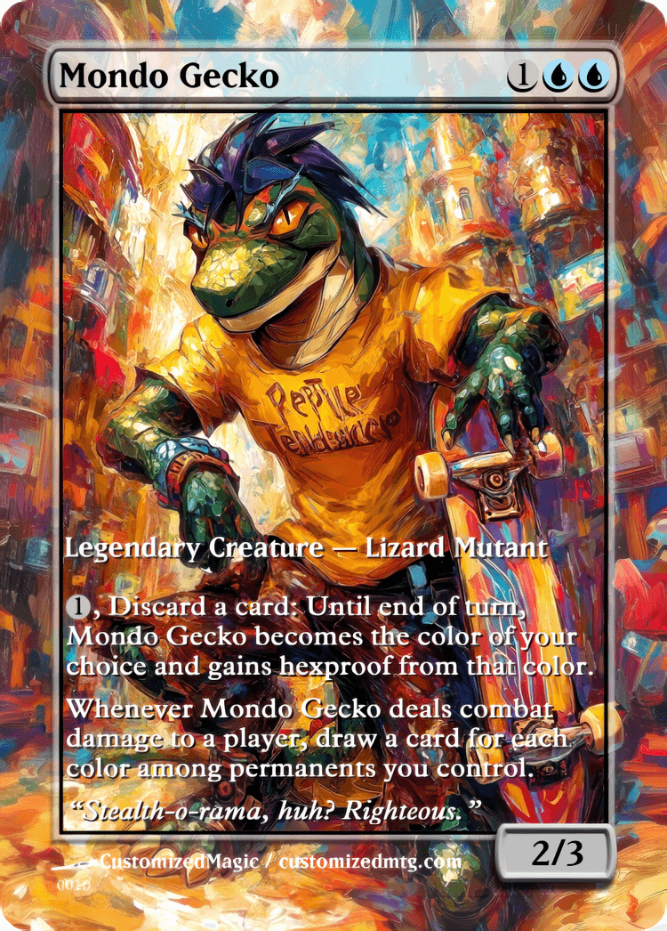 Teenage Mutant Ninja Turtles Commanders - Oil Painted Edition Part 2 of 2 | Mondo Gecko | Magic the Gathering / MTG Proxy Cards | Magic the Gathering Proxy Cards Teenage Mutant Ninja Turtles Commanders - Oil Painted Edition Part 2 of 2 | Mondo Gecko | Magic the Gathering / MTG Proxy Cards | Magic the Gathering Proxy Cards