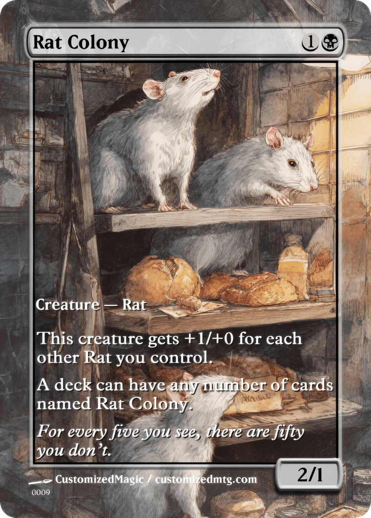 Rat Colony | Rat Colony.8 | Magic the Gathering / MTG Proxy Cards | Magic the Gathering Proxy Cards Rat Colony | Rat Colony.8 | Magic the Gathering / MTG Proxy Cards | Magic the Gathering Proxy Cards