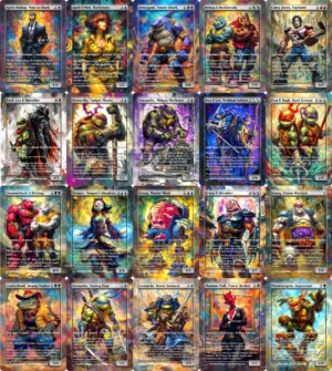 Teenage Mutant Ninja Turtles Commanders - Oil Painted Edition Part 1 of 2