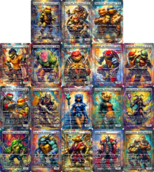 Teenage Mutant Ninja Turtles Commanders - Oil Painted Edition Part 2 of 2