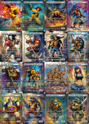 Teenage Mutant Ninja Turtles Eternal Commanders - Oil Painted Edition 1 of 2