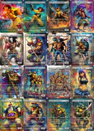 Teenage Mutant Ninja Turtles Eternal Commanders - Oil Painted Edition 1 of 2