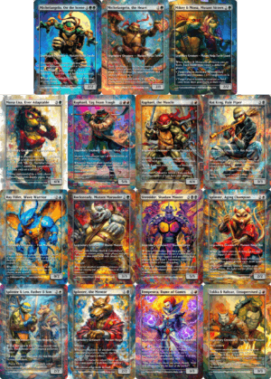 Teenage Mutant Ninja Turtles Eternal Commanders - Oil Painted Edition 2 of 2