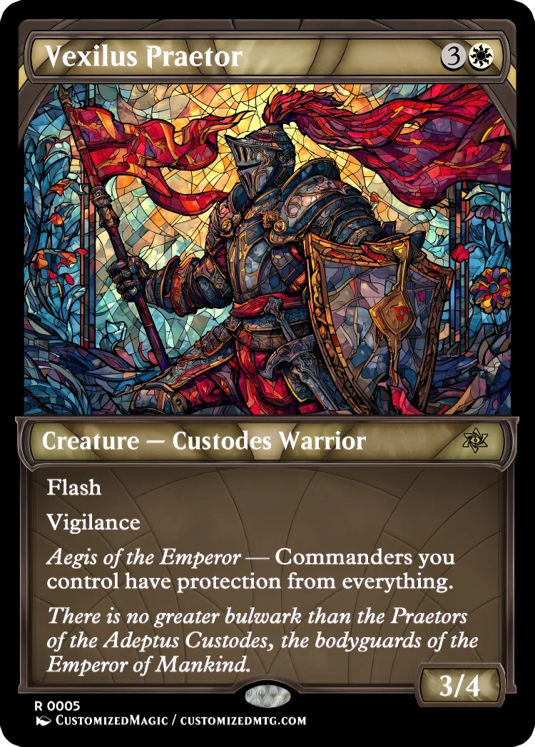 Vexilus Praetor | Vexilus Praetor.4 | Magic the Gathering / MTG Proxy Cards | Magic the Gathering Proxy Cards