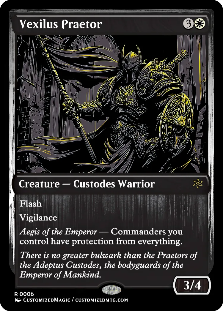 Vexilus Praetor | Vexilus Praetor.5 | Magic the Gathering / MTG Proxy Cards | Magic the Gathering Proxy Cards