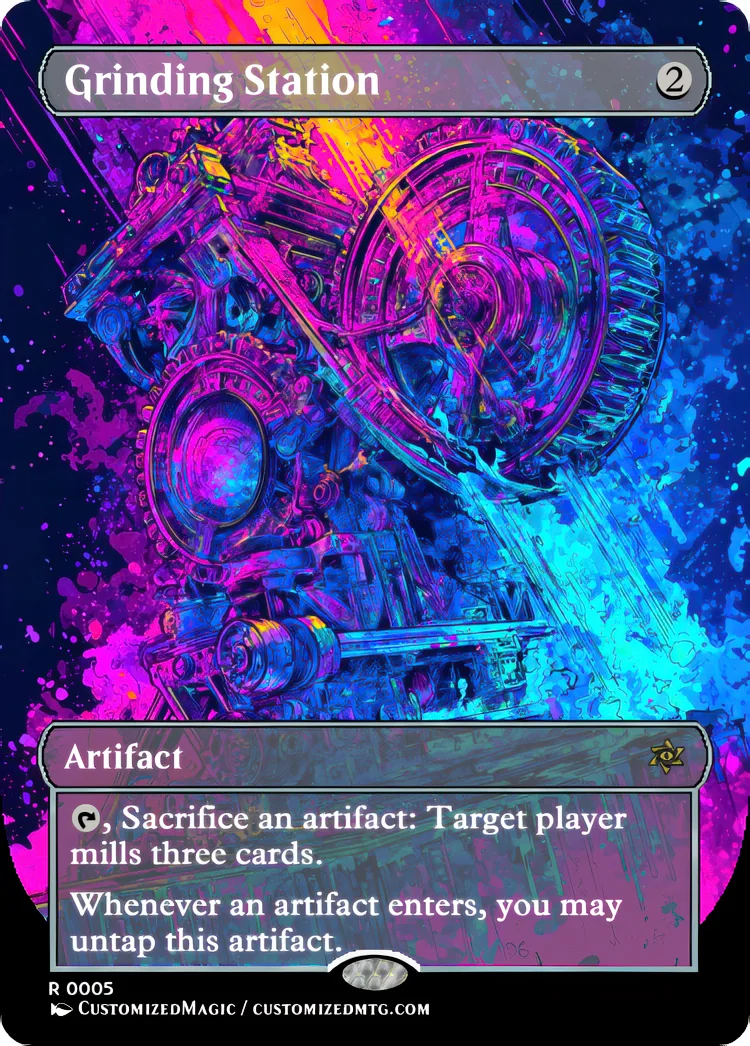 Grinding Station | Grinding Station.4 | Magic the Gathering / MTG Proxy Cards | Magic the Gathering Proxy Cards