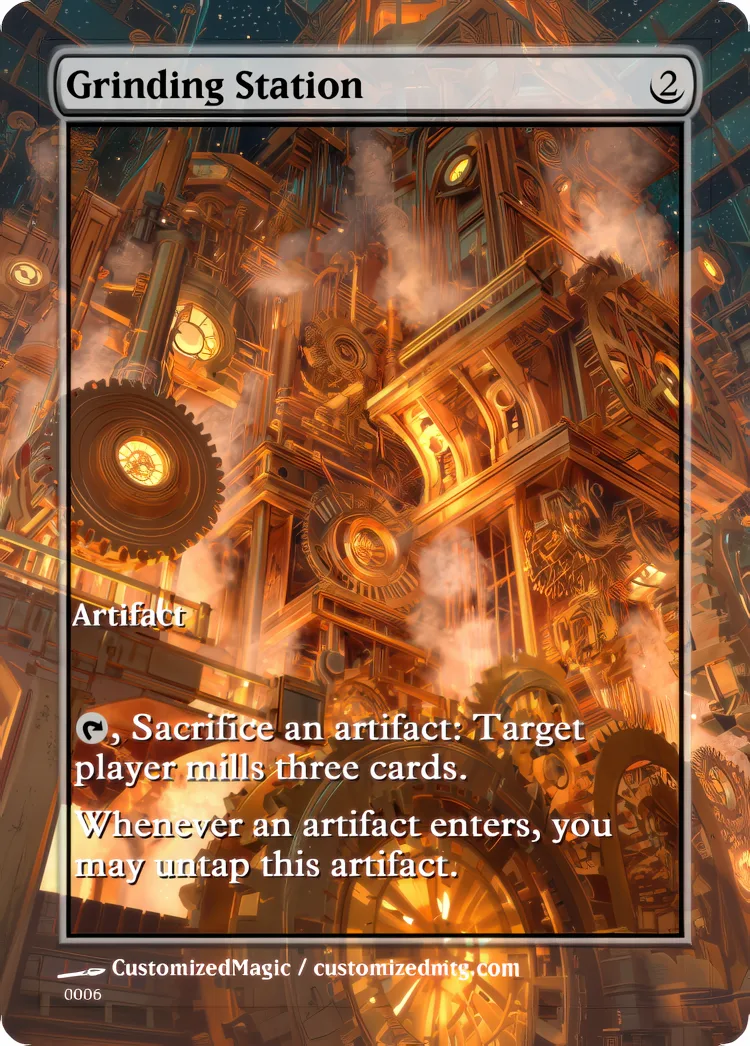 Grinding Station | Grinding Station.5 | Magic the Gathering / MTG Proxy Cards | Magic the Gathering Proxy Cards