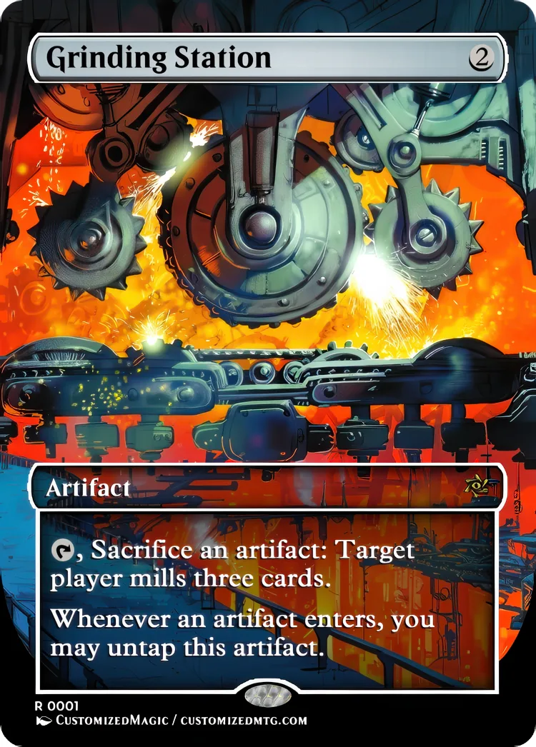 Grinding Station | Grinding Station | Magic the Gathering / MTG Proxy Cards | Magic the Gathering Proxy Cards