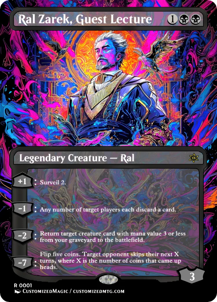 Ral Zarek, Guest Lecture