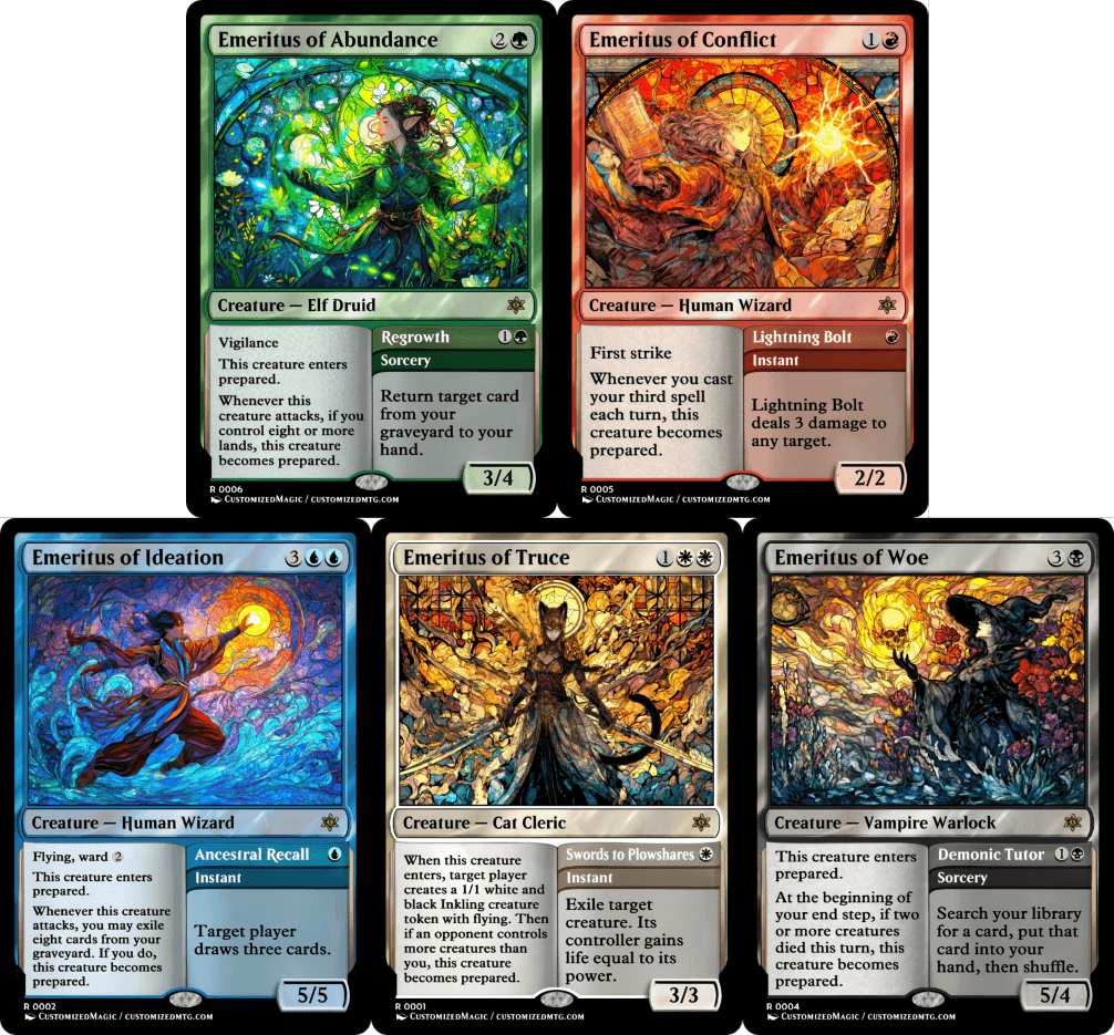 Secrets of Strixhaven -Emeritus Cycle Secrets of Strixhaven -Emeritus Cycle