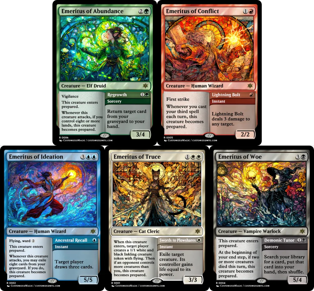 Secrets of Strixhaven -Emeritus Cycle