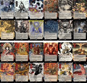 Secrets of Strixhaven - Japanese Mystical Archive - Black and Red Spells