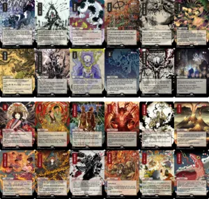 Secrets of Strixhaven - Japanese Mystical Archive - Black and Red Spells