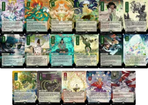 Secrets of Strixhaven - Japanese Mystical Archive - Green and Multi-Color Spells