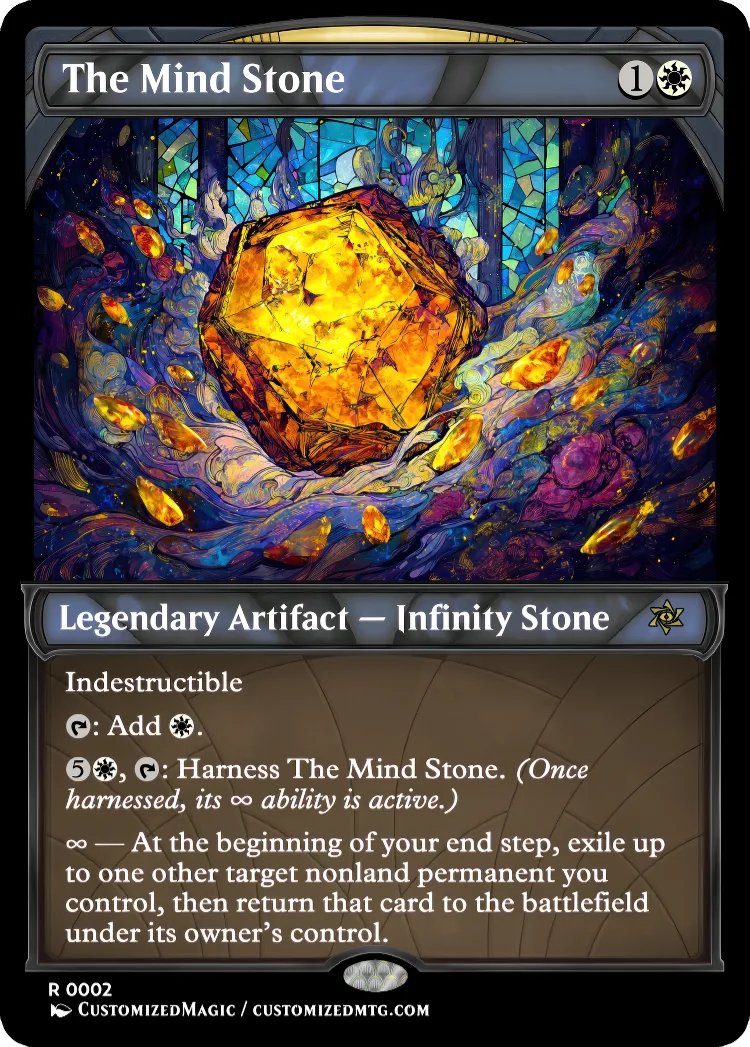 The Mind Stone | The Mind Stone.1 | Magic the Gathering / MTG Proxy Cards | Magic the Gathering Proxy Cards