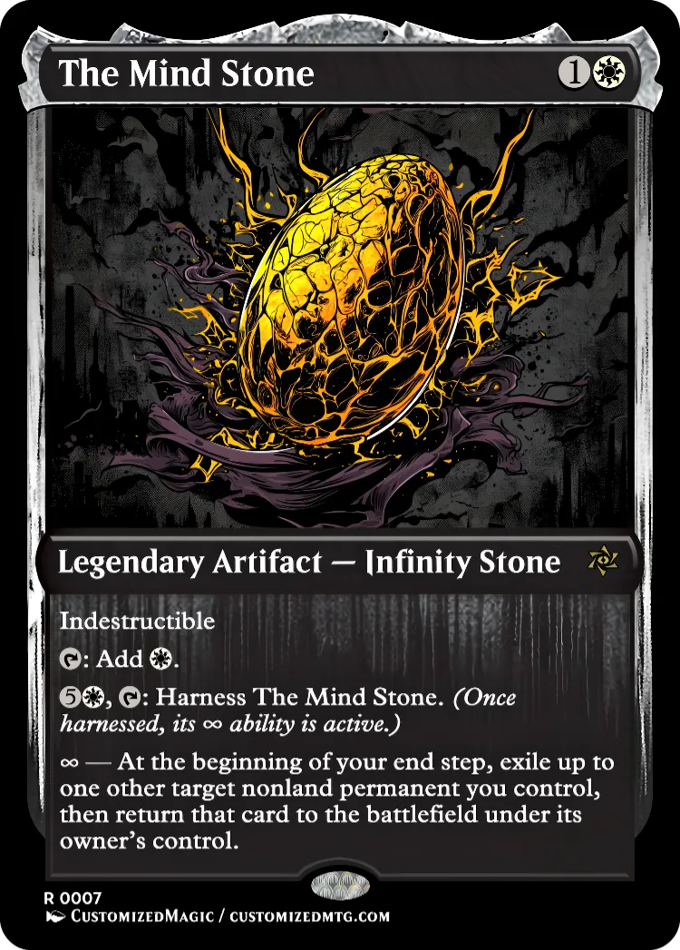 The Mind Stone | The Mind Stone.16 | Magic the Gathering / MTG Proxy Cards | Magic the Gathering Proxy Cards