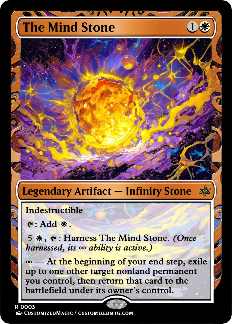 The Mind Stone | The Mind Stone.2 | Magic the Gathering / MTG Proxy Cards | Magic the Gathering Proxy Cards