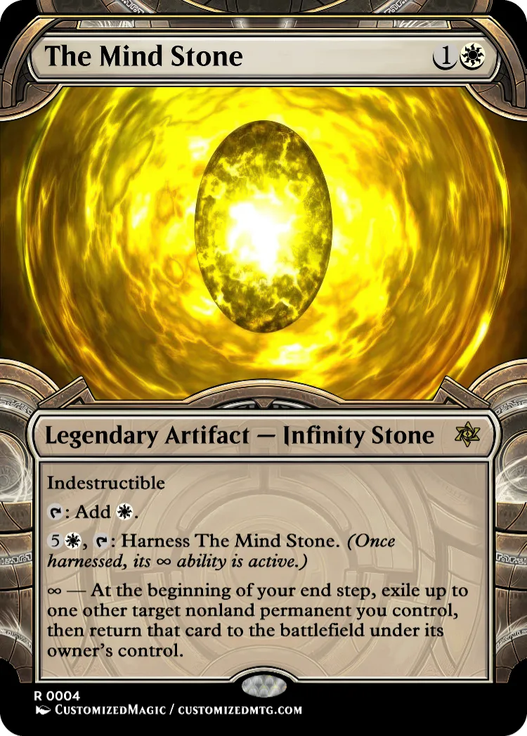 The Mind Stone | The Mind Stone.3 | Magic the Gathering / MTG Proxy Cards | Magic the Gathering Proxy Cards