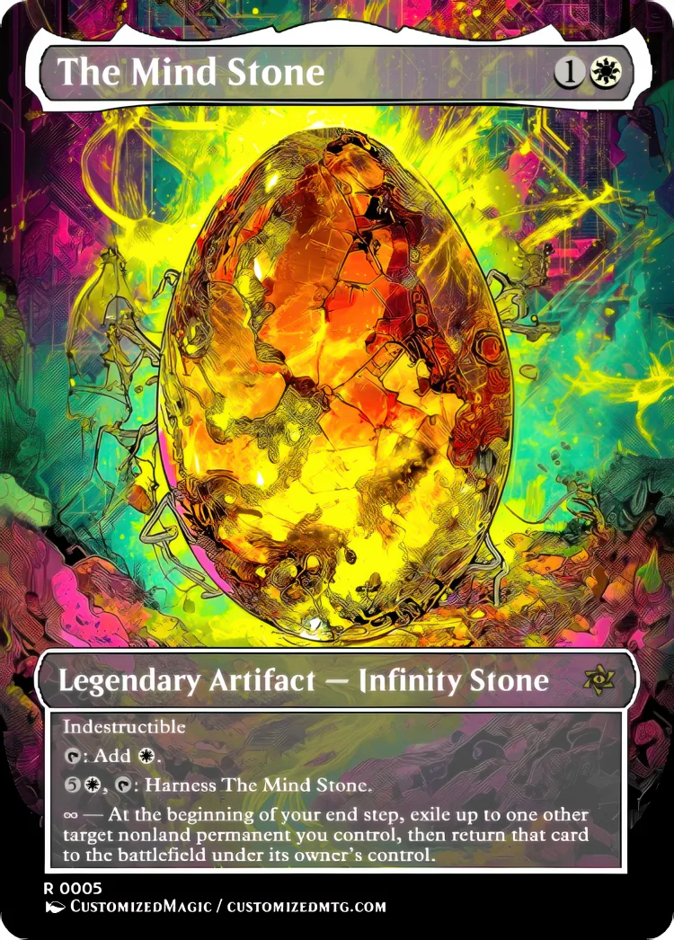 The Mind Stone | The Mind Stone.4 | Magic the Gathering / MTG Proxy Cards | Magic the Gathering Proxy Cards