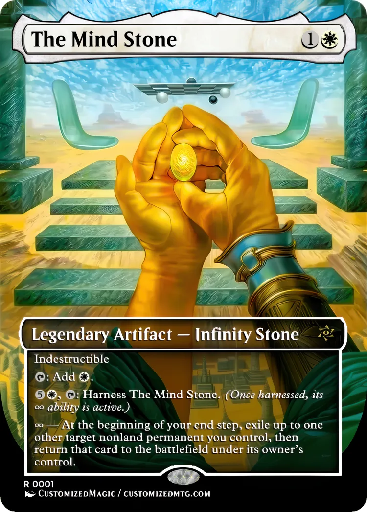 The Mind Stone | The Mind Stone | Magic the Gathering / MTG Proxy Cards | Magic the Gathering Proxy Cards