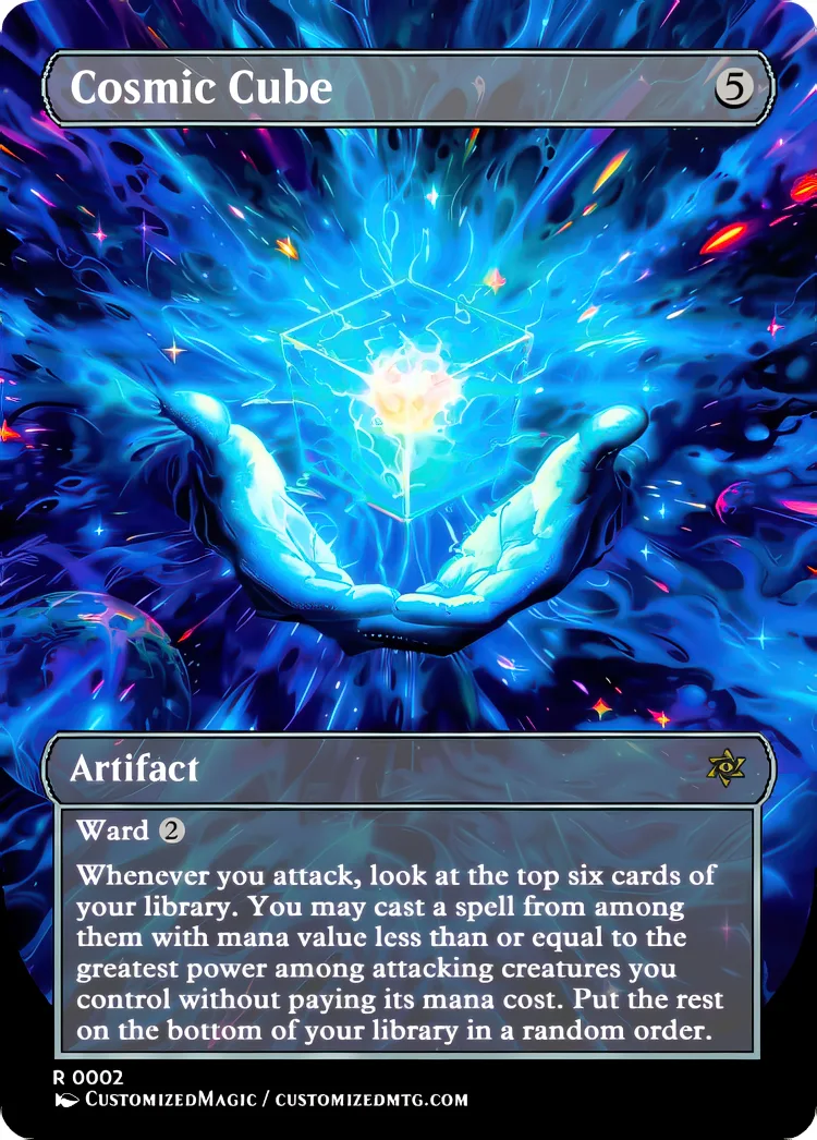 Cosmic Cube | Cosmic Cube.1 | Magic the Gathering / MTG Proxy Cards | Magic the Gathering Proxy Cards