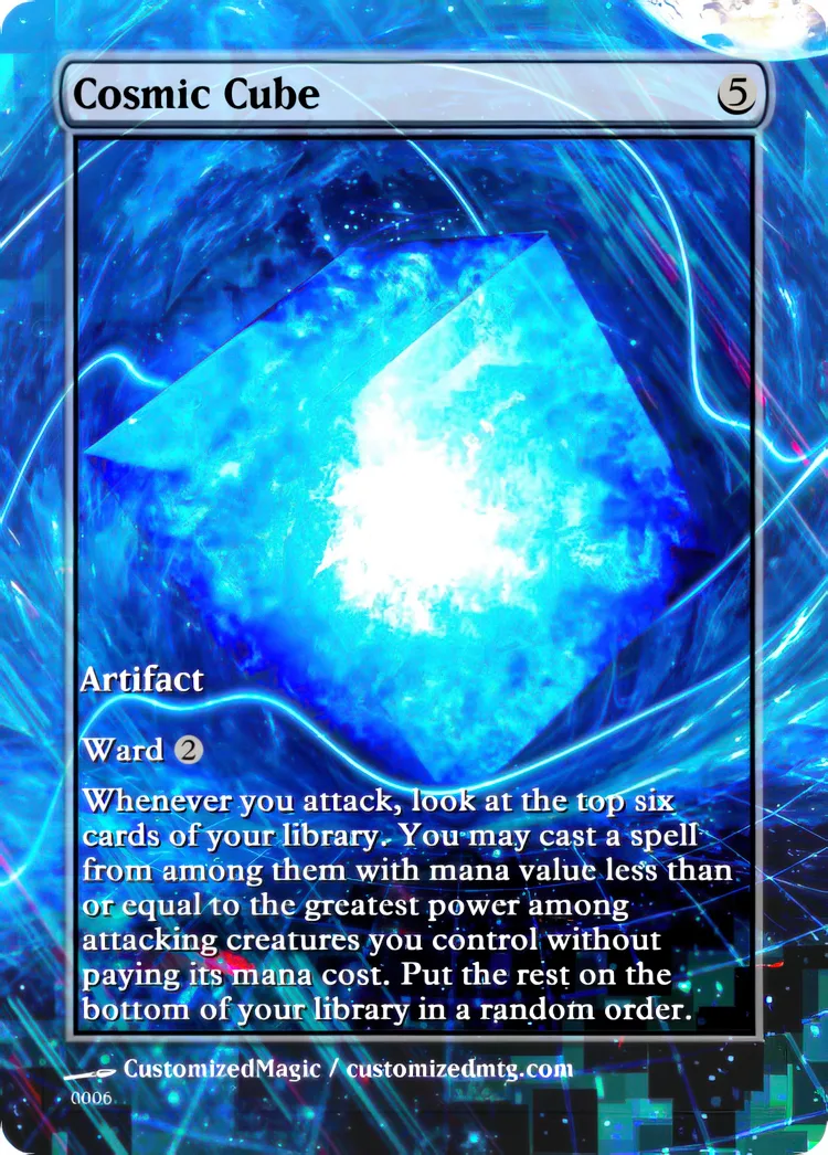 Cosmic Cube | Cosmic Cube.5 | Magic the Gathering / MTG Proxy Cards | Magic the Gathering Proxy Cards