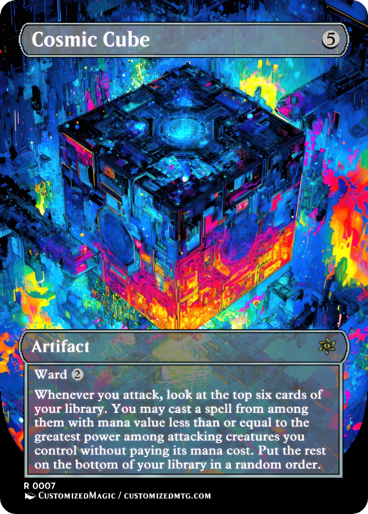 Cosmic Cube | Cosmic Cube.6 | Magic the Gathering / MTG Proxy Cards | Magic the Gathering Proxy Cards
