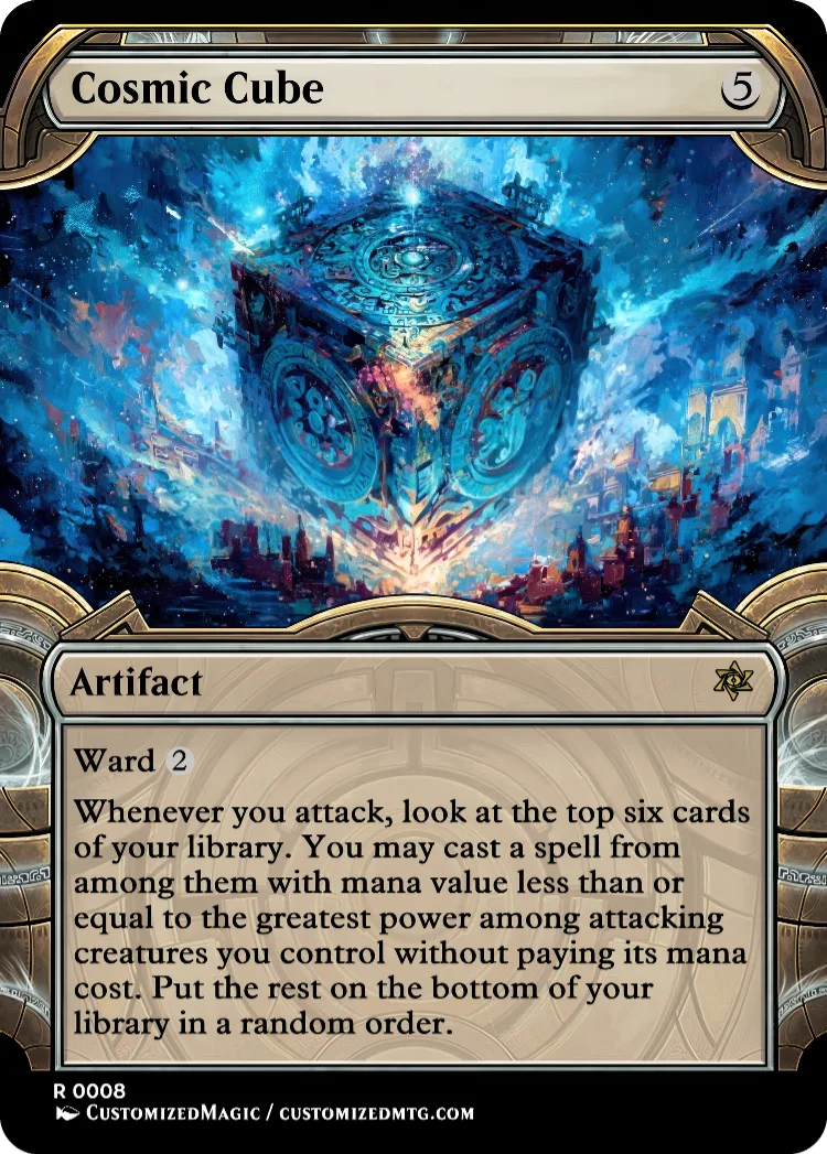 Cosmic Cube | Cosmic Cube.7 | Magic the Gathering / MTG Proxy Cards | Magic the Gathering Proxy Cards