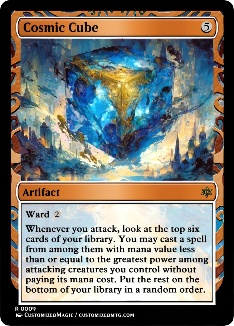 Cosmic Cube | Cosmic Cube.8 | Magic the Gathering / MTG Proxy Cards | Magic the Gathering Proxy Cards