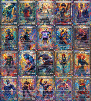 Marvel Super Heroes - Commanders - Stained Glass Edition Part 1 of 6