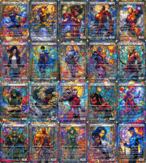 Marvel Super Heroes - Commanders - Stained Glass Edition Part 3 of 6