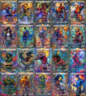 Marvel Super Heroes - Commanders - Stained Glass Edition Part 3 of 6