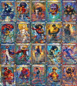 Marvel Super Heroes - Commanders - Stained Glass Edition Part 4 of 6