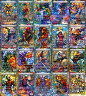 Marvel Super Heroes - Commanders - Stained Glass Edition Part 5 of 6