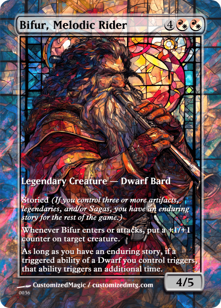 The Hobbit - Commanders Part 1 of 2 | Bifur Melodic Rider | Magic the Gathering / MTG Proxy Cards | Magic the Gathering Proxy Cards The Hobbit - Commanders Part 1 of 2 | Bifur Melodic Rider | Magic the Gathering / MTG Proxy Cards | Magic the Gathering Proxy Cards