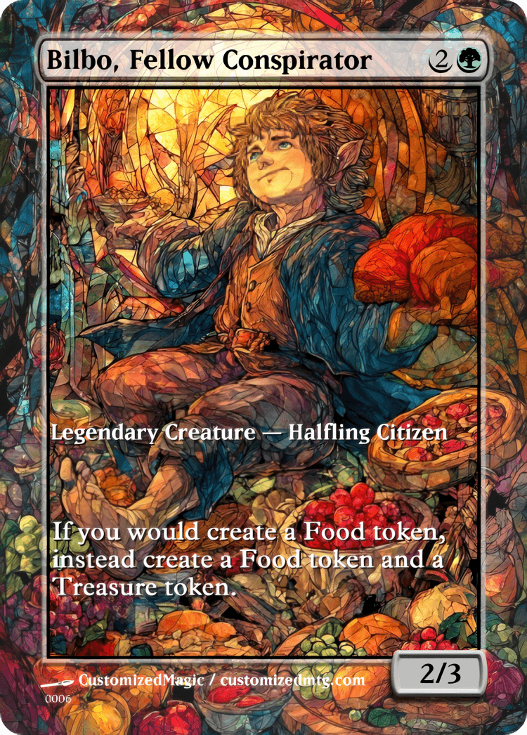 The Hobbit Eternal - Commanders | Bilbo Fellow Conspirator.2 | Magic the Gathering / MTG Proxy Cards | Magic the Gathering Proxy Cards The Hobbit Eternal - Commanders | Bilbo Fellow Conspirator.2 | Magic the Gathering / MTG Proxy Cards | Magic the Gathering Proxy Cards