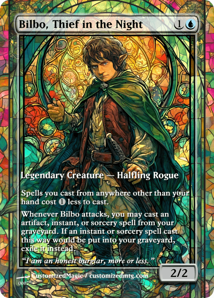 The Hobbit - Commanders Part 1 of 2 | Bilbo Thief in the Night | Magic the Gathering / MTG Proxy Cards | Magic the Gathering Proxy Cards The Hobbit - Commanders Part 1 of 2 | Bilbo Thief in the Night | Magic the Gathering / MTG Proxy Cards | Magic the Gathering Proxy Cards