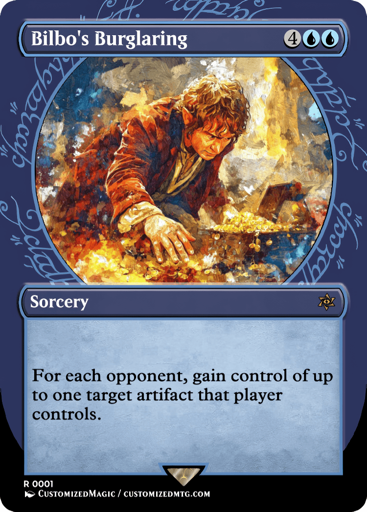 The Hobbit Eternal - New Cards | Bilbos Burglaring | Magic the Gathering / MTG Proxy Cards | Magic the Gathering Proxy Cards The Hobbit Eternal - New Cards | Bilbos Burglaring | Magic the Gathering / MTG Proxy Cards | Magic the Gathering Proxy Cards