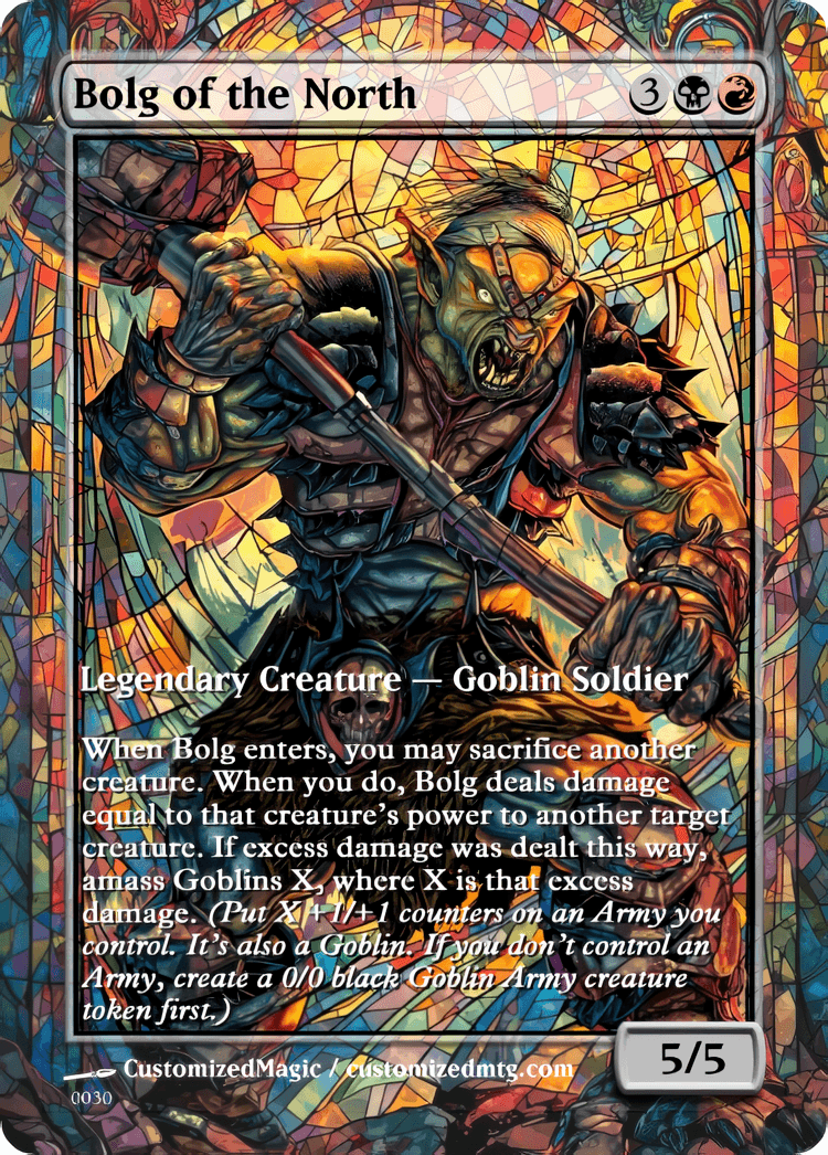 The Hobbit - Commanders Part 1 of 2 | Bolg of the North.2 | Magic the Gathering / MTG Proxy Cards | Magic the Gathering Proxy Cards The Hobbit - Commanders Part 1 of 2 | Bolg of the North.2 | Magic the Gathering / MTG Proxy Cards | Magic the Gathering Proxy Cards
