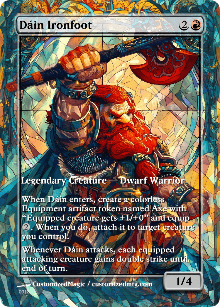 The Hobbit - Commanders Part 1 of 2 | Dain Ironfoot | Magic the Gathering / MTG Proxy Cards | Magic the Gathering Proxy Cards The Hobbit - Commanders Part 1 of 2 | Dain Ironfoot | Magic the Gathering / MTG Proxy Cards | Magic the Gathering Proxy Cards