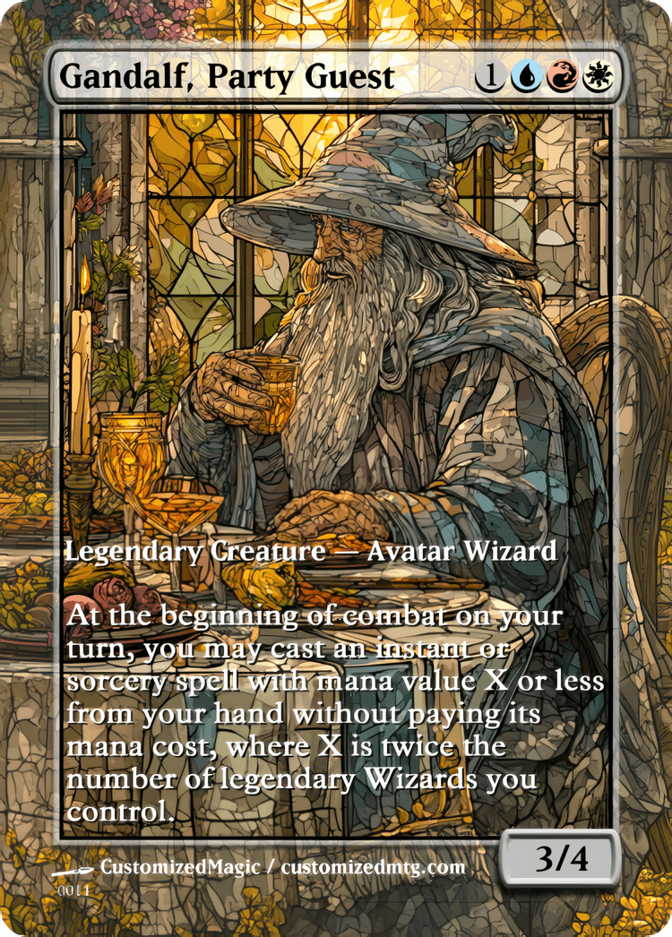 The Hobbit Eternal - Commanders | Gandalf Party Guest | Magic the Gathering / MTG Proxy Cards | Magic the Gathering Proxy Cards The Hobbit Eternal - Commanders | Gandalf Party Guest | Magic the Gathering / MTG Proxy Cards | Magic the Gathering Proxy Cards
