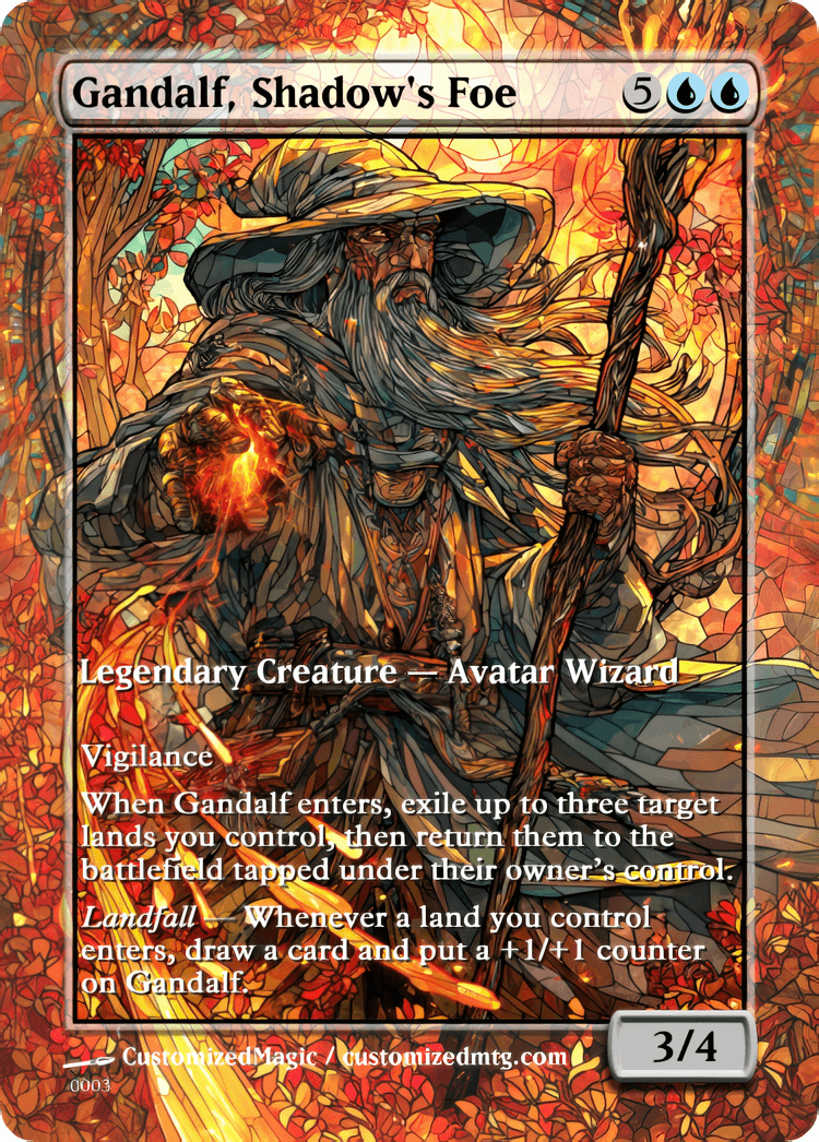 The Hobbit Eternal - Commanders | Gandalf Shadows Foe | Magic the Gathering / MTG Proxy Cards | Magic the Gathering Proxy Cards The Hobbit Eternal - Commanders | Gandalf Shadows Foe | Magic the Gathering / MTG Proxy Cards | Magic the Gathering Proxy Cards