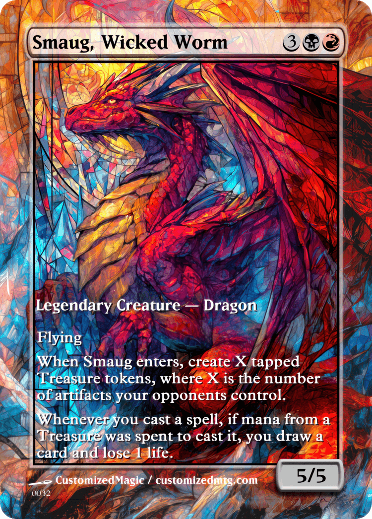 The Hobbit - Commanders Part 2 of 2 | Smaug Wicked Worm.2 | Magic the Gathering / MTG Proxy Cards | Magic the Gathering Proxy Cards The Hobbit - Commanders Part 2 of 2 | Smaug Wicked Worm.2 | Magic the Gathering / MTG Proxy Cards | Magic the Gathering Proxy Cards