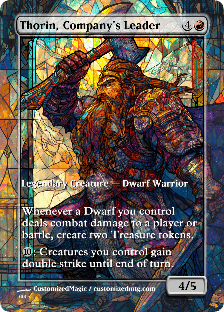 The Hobbit Eternal - Commanders | Thorin Companys Leader | Magic the Gathering / MTG Proxy Cards | Magic the Gathering Proxy Cards The Hobbit Eternal - Commanders | Thorin Companys Leader | Magic the Gathering / MTG Proxy Cards | Magic the Gathering Proxy Cards